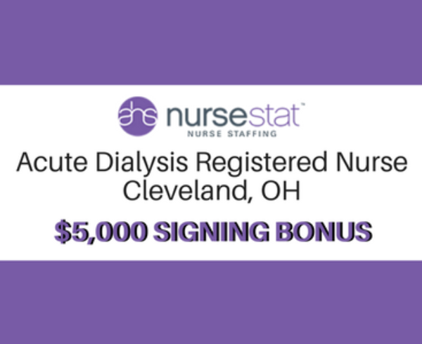 Acute Dialysis Rn in ohio ahs nursestat Acute Dialysis Rn in ohio ahs nursestat