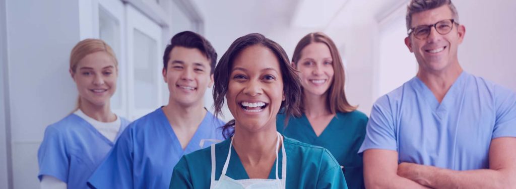 travel nurses smiling